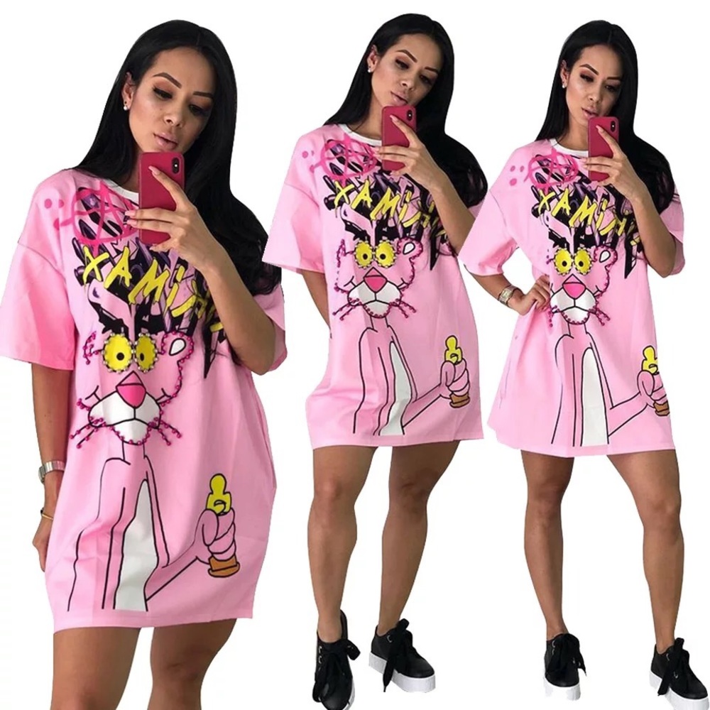 Stylish Unique Design Pink dress shirt